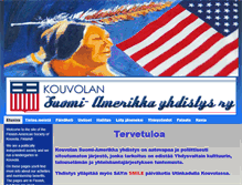 Tablet Screenshot of kouvolansay.net